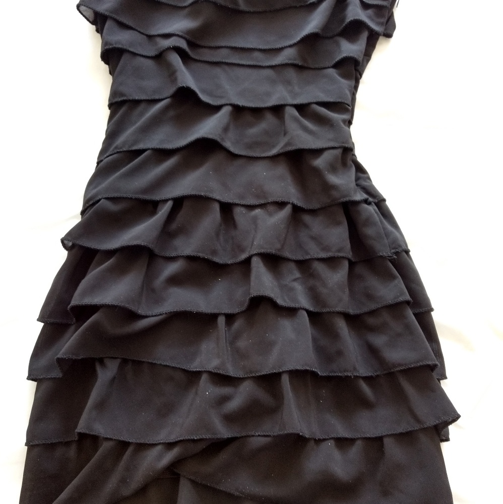 Black Strapless Dress by Guess
